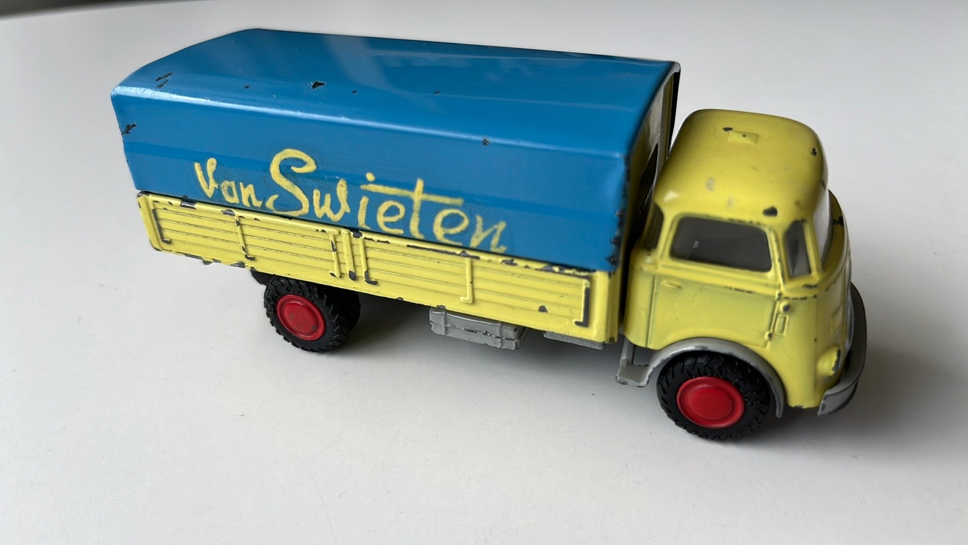 Lion Car Daf Frontstuur type III VAN SWIETEN ORIGINEEL, Ophalen of Verzenden, Zo goed als nieuw, Auto, Lion Toys