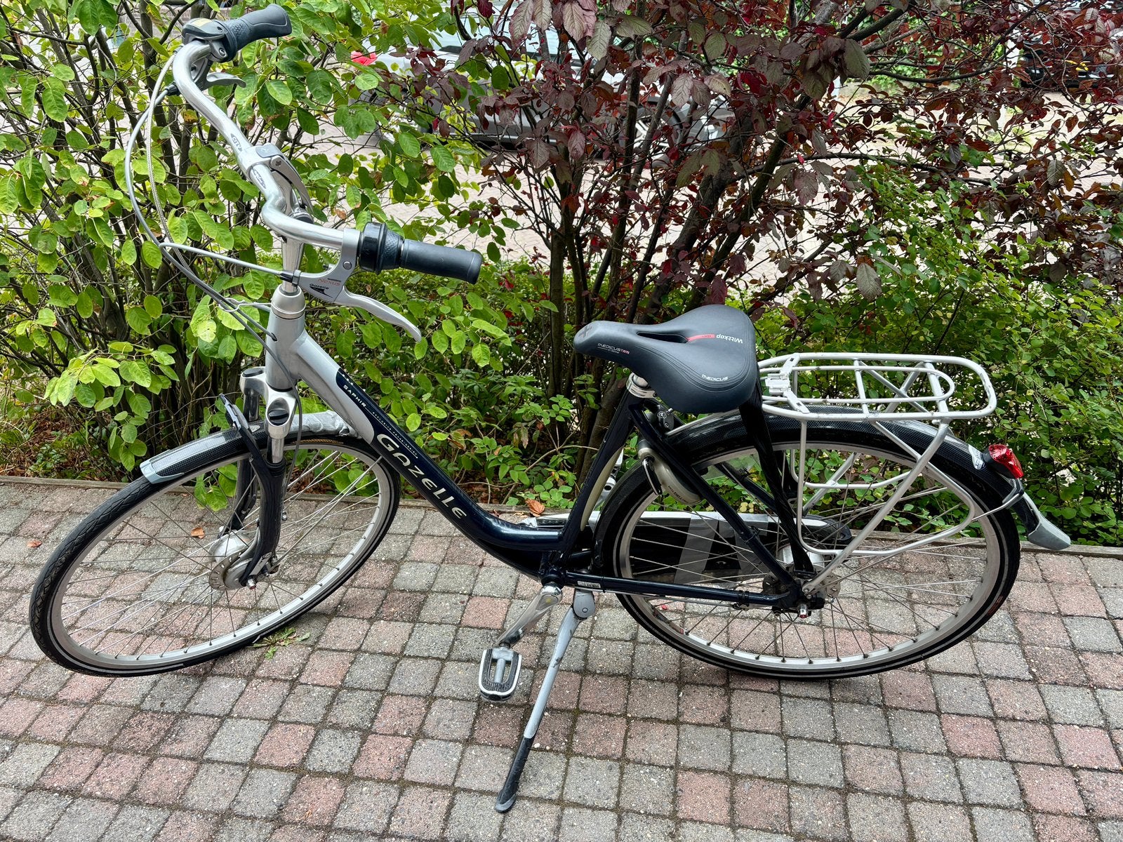 Damesfiets Gazelle, Ophalen, Gebruikt, 47 tot 50 cm, Versnellingen