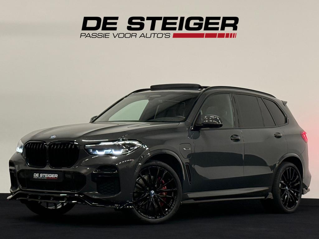 BMW X5 45e M-Sport XDrive Pano Sfeer Memory HUD 360 MAXTON 2, Automaat, Gebruikt, 394 pk, Met garantie (alle)