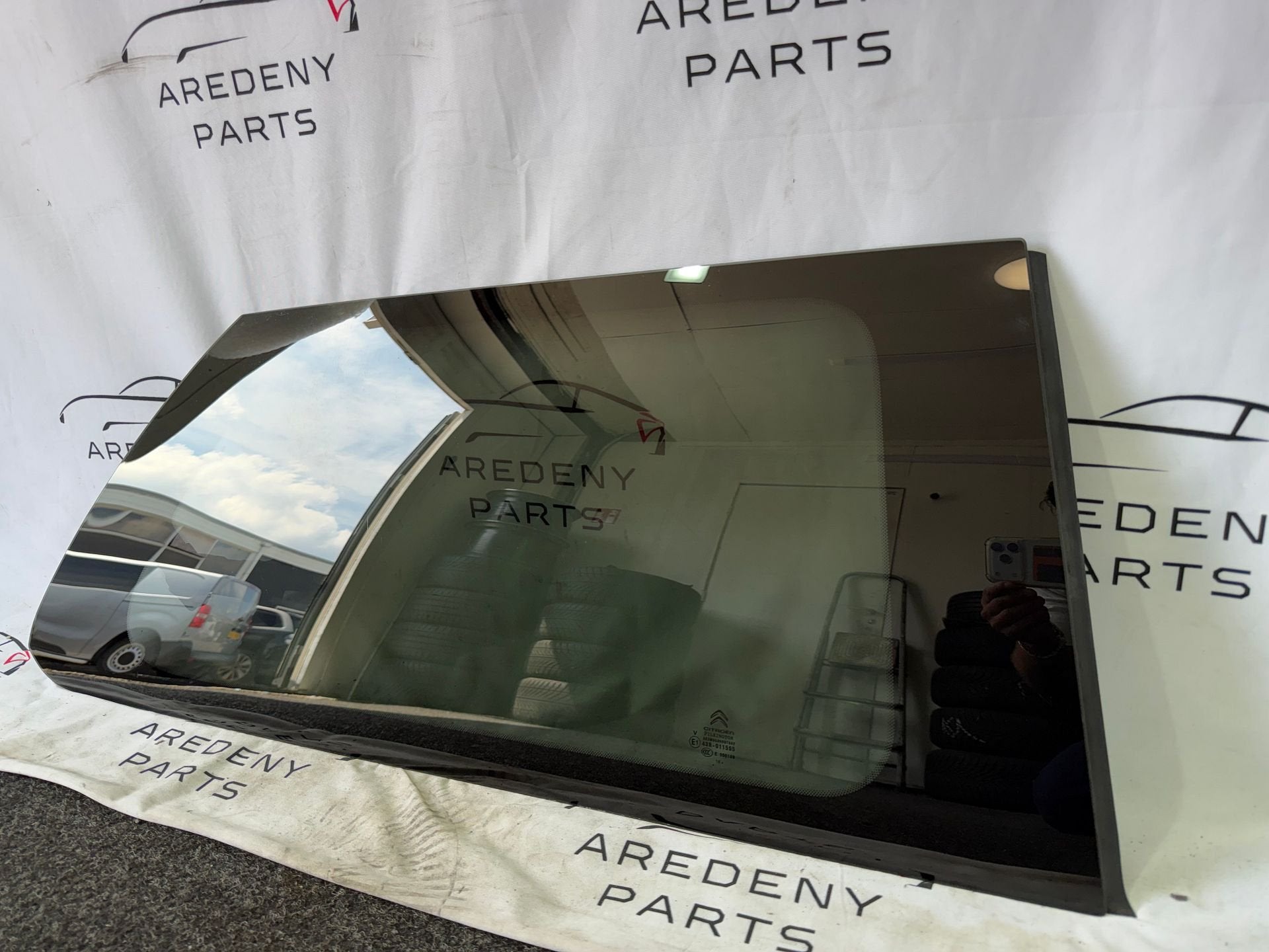 Citroën C4 Cactus Portierruit Rechts Achter 43R-011595, Auto-onderdelen, Ophalen, Gebruikt, -, -