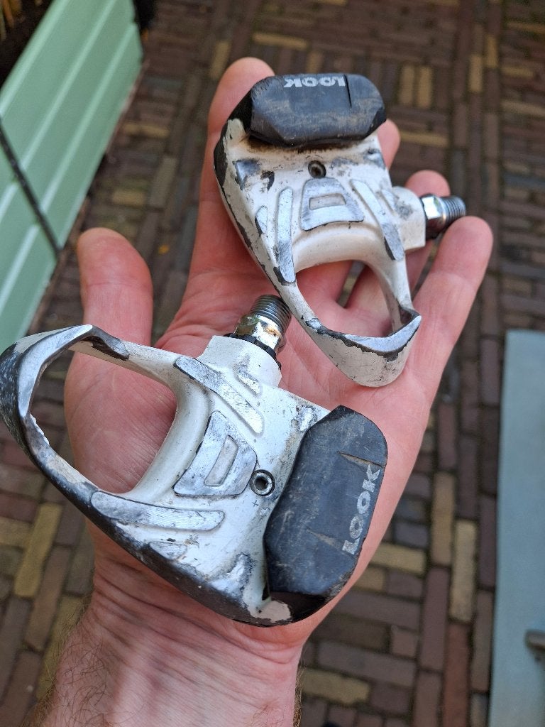 Look Keo Classic pedalen - Gebruikt, Crankstel of Pedalen, Gebruikt, Look, Ophalen of Verzenden