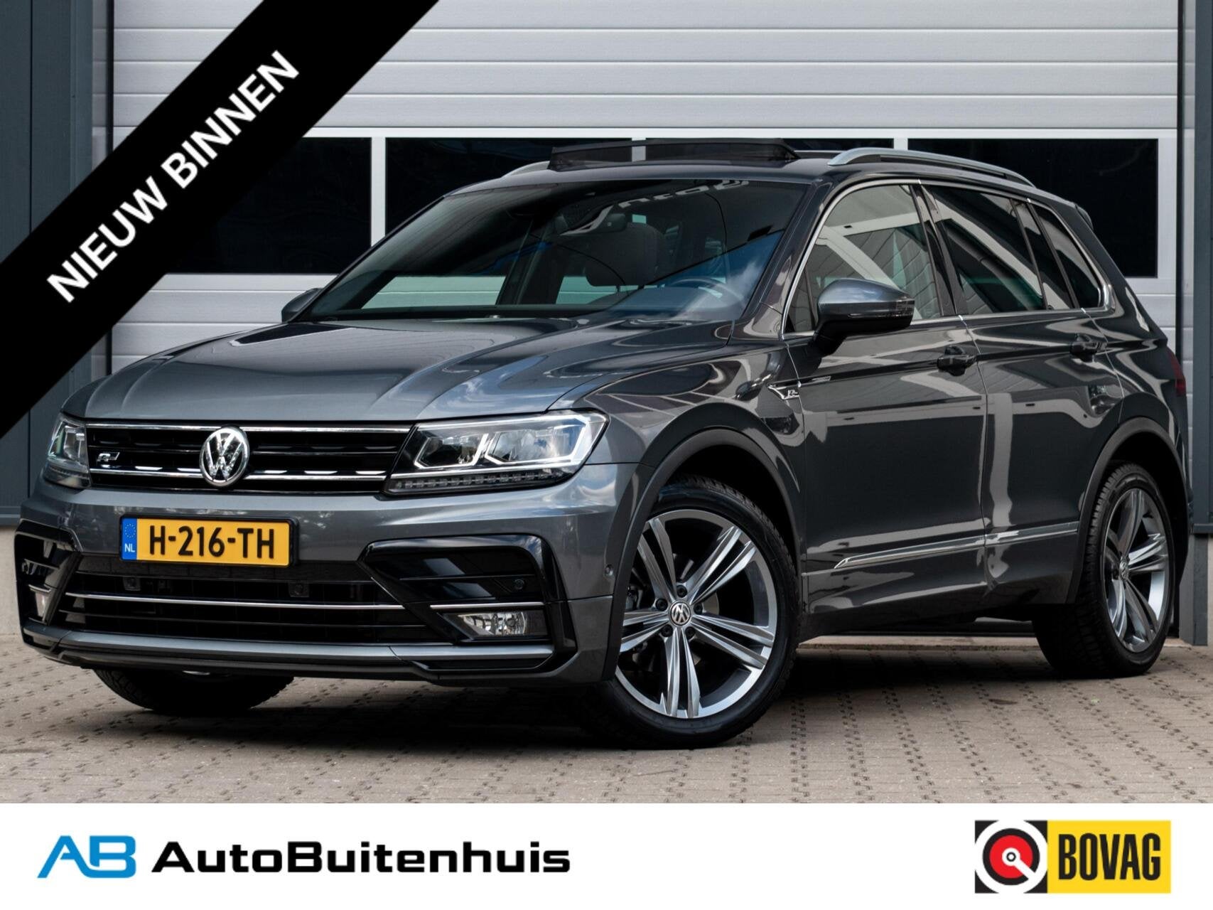 Volkswagen Tiguan 1.5 TSI ACT Highline R-Line|PANO|ADAPT. CR, Auto's, Volkswagen, 15 km/l, Euro 6, SUV of Terreinwagen, 750 kg