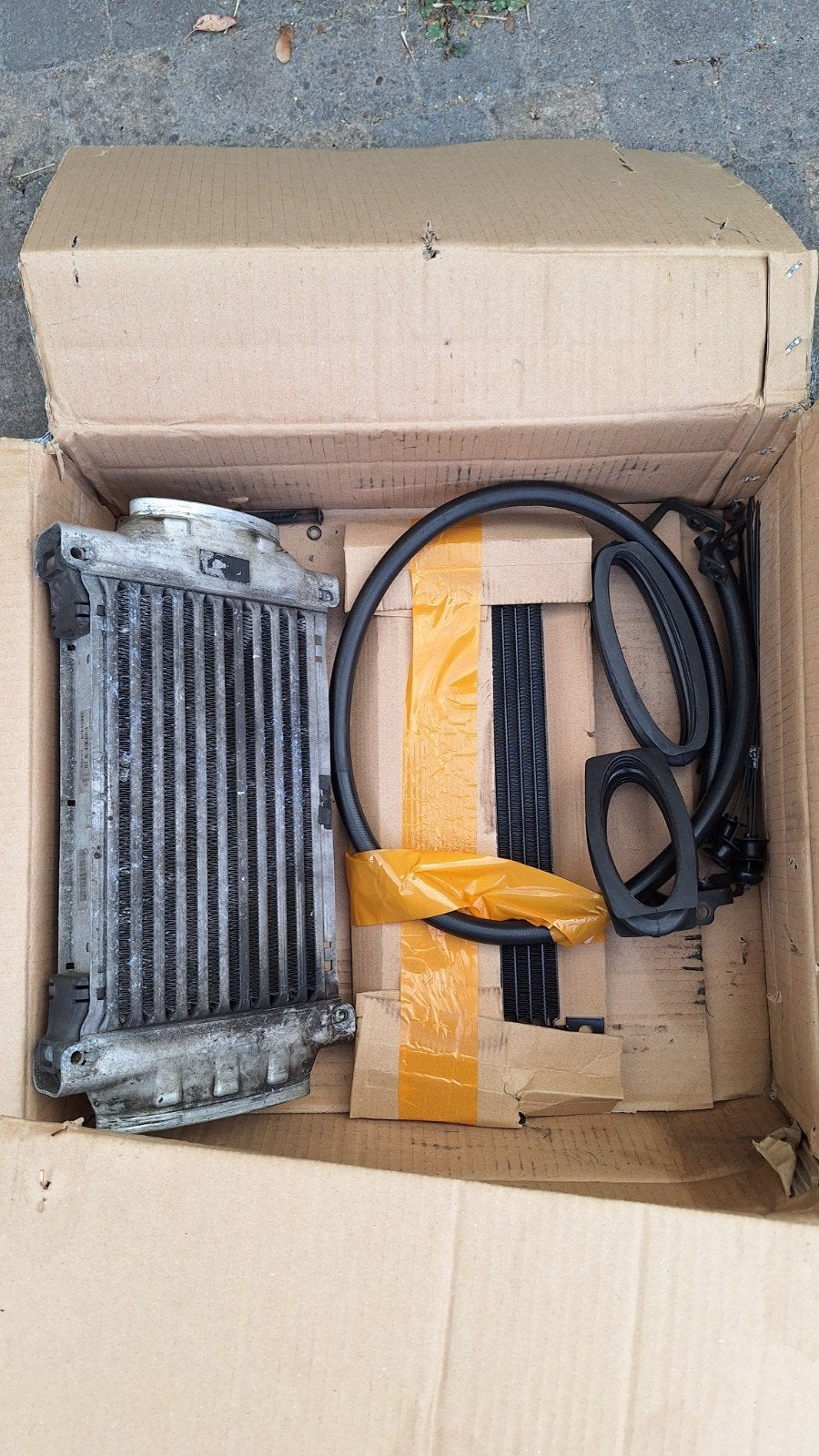 Mini R53 Intercooler Unit + Nieuwe Oliekoeler, Ophalen of Verzenden, Gebruikt, Mini