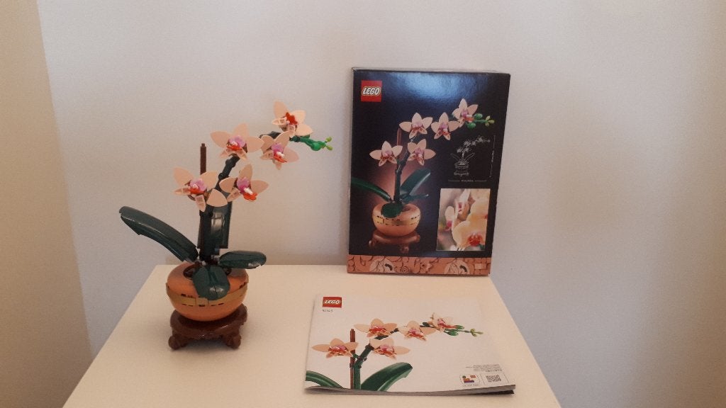 ZGAN: LEGO Botanicals mini orchid / orchidee - model 10343, Compleet, Overige thema's, Lego, Ophalen of Verzenden