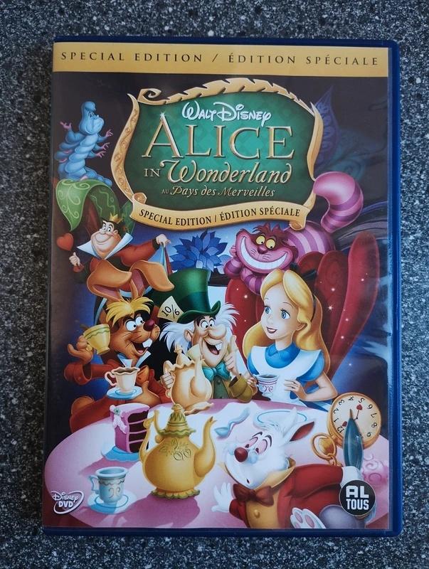 Walt Disney Alice in Wonderland, Tekenfilm, Verzenden, Zo goed als nieuw, Alle leeftijden