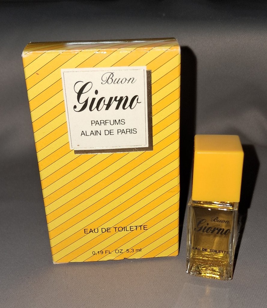Volle parfum mini Giorno + Doosje, Verzamelen, Parfumverzamelingen, Zo goed als nieuw, Miniatuur, Gevuld, Ophalen of Verzenden