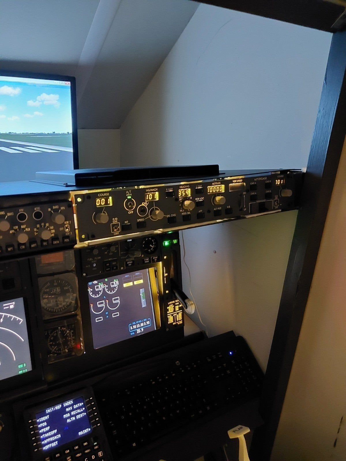 Boeing  737 sigle seat trainer te koop  voor flightsim, Ophalen
