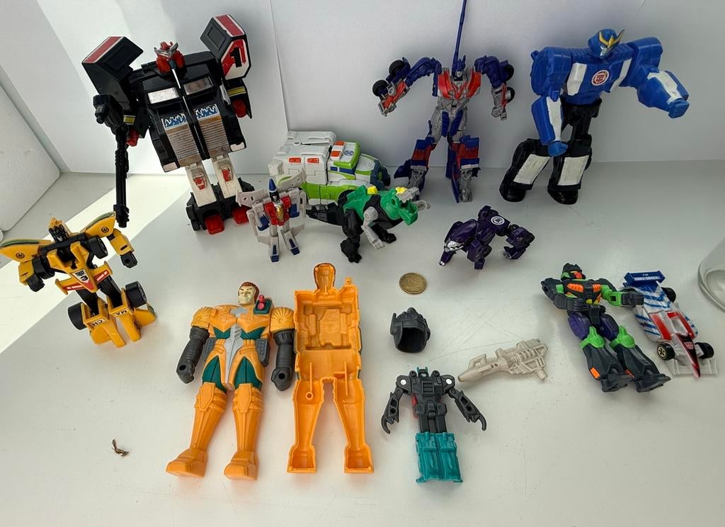 Vintage verzameling Transformers Takara, Verzamelen, Transformers, G1, Ophalen of Verzenden, Gebruikt