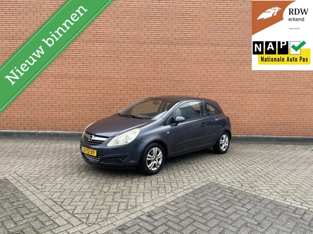 Opel Corsa 1.2-16V 261DKM | NAP | AIRCO | INRUIL | EXPORT |, Voorwielaandrijving, 450 kg, 4 cilinders, 1229 cc