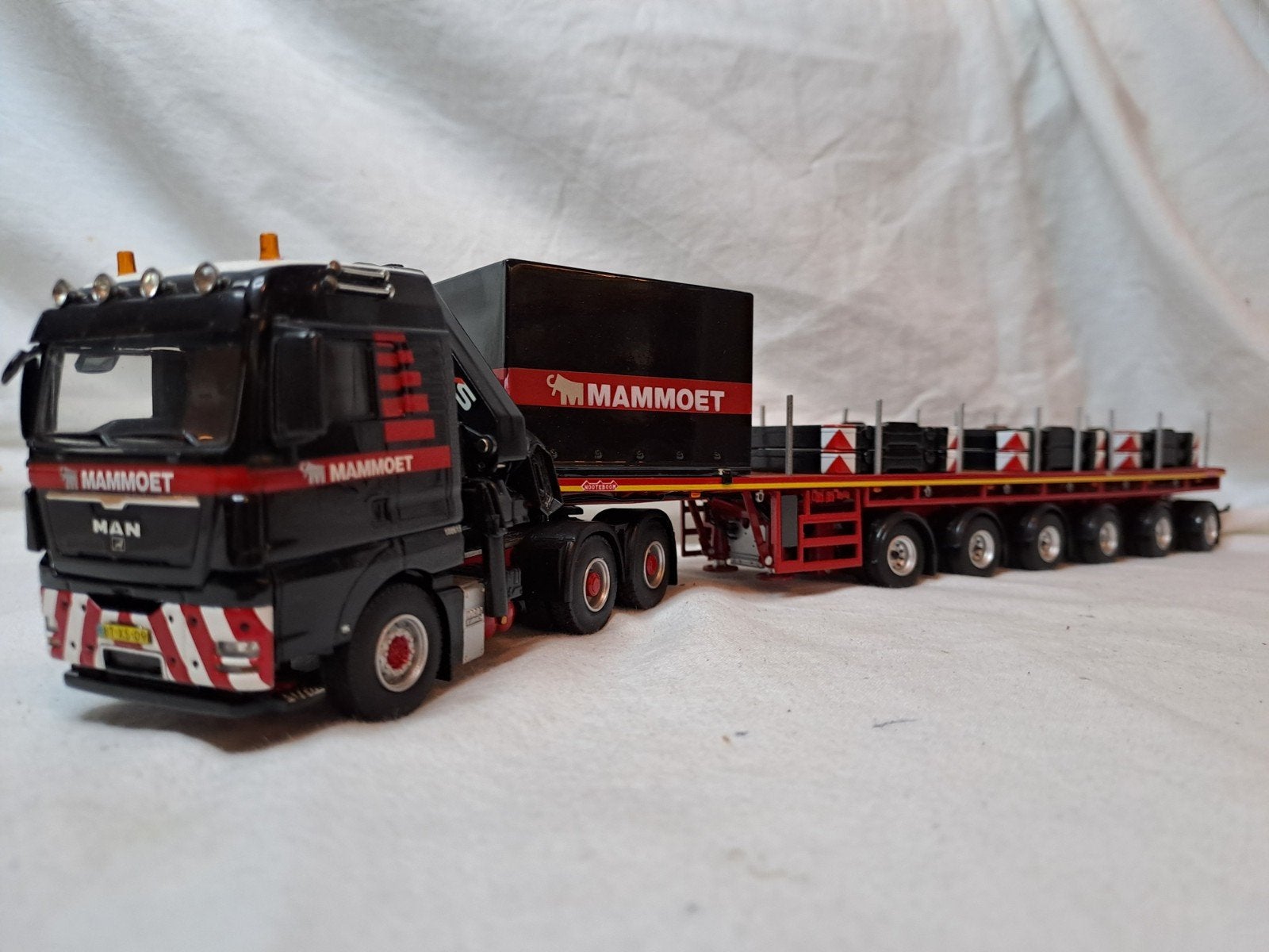mammoet ballasttrailer, Ophalen of Verzenden, Zo goed als nieuw, Bus of Vrachtwagen, Wsi