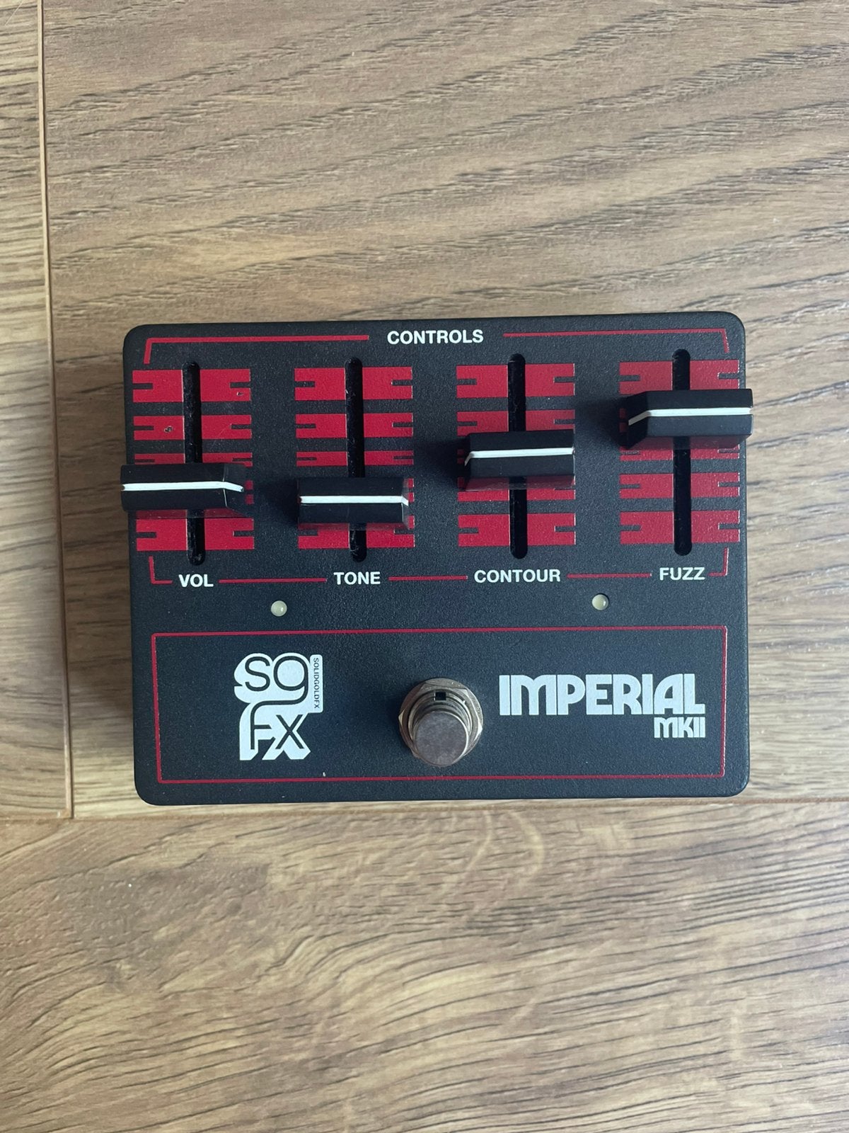 Solidgoldfx Imperial mkii gated fuzz, Ophalen of Verzenden, Zo goed als nieuw, Distortion, Overdrive of Fuzz