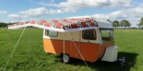 charmante de Reu Cashbah uit 1970. geen lekkage en mooie det, Caravans en Kamperen, Particulier