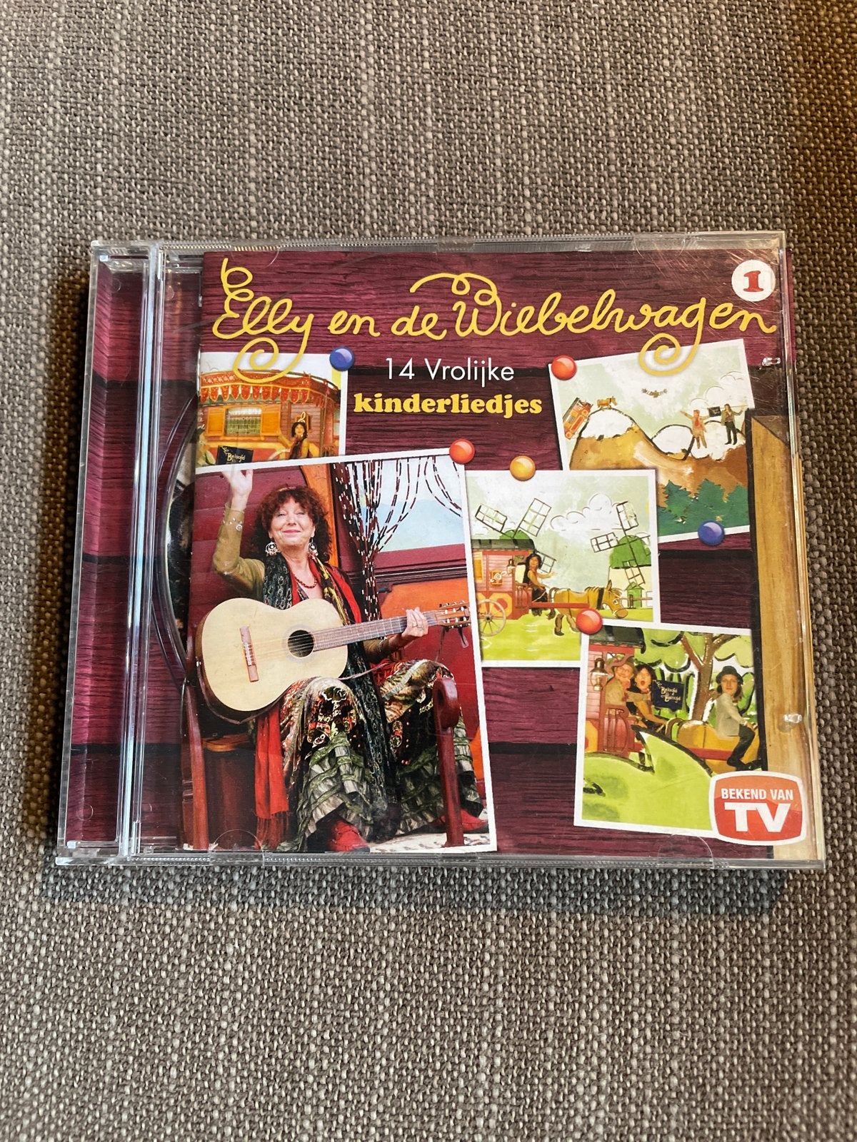 Elly en de Wiebelwagen 1 - 14 Vrolijke Kinderliedjes CD, Cd's en Dvd's, Ophalen of Verzenden, Gebruikt, Muziek
