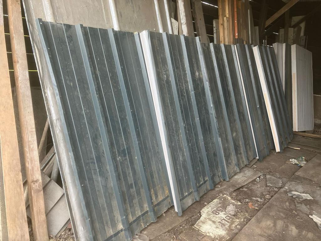 Dakplaten / sandwich panelen, Doe-het-zelf en Verbouw, Ophalen, Gebruikt, Overige materialen, 50 tot 100 mm