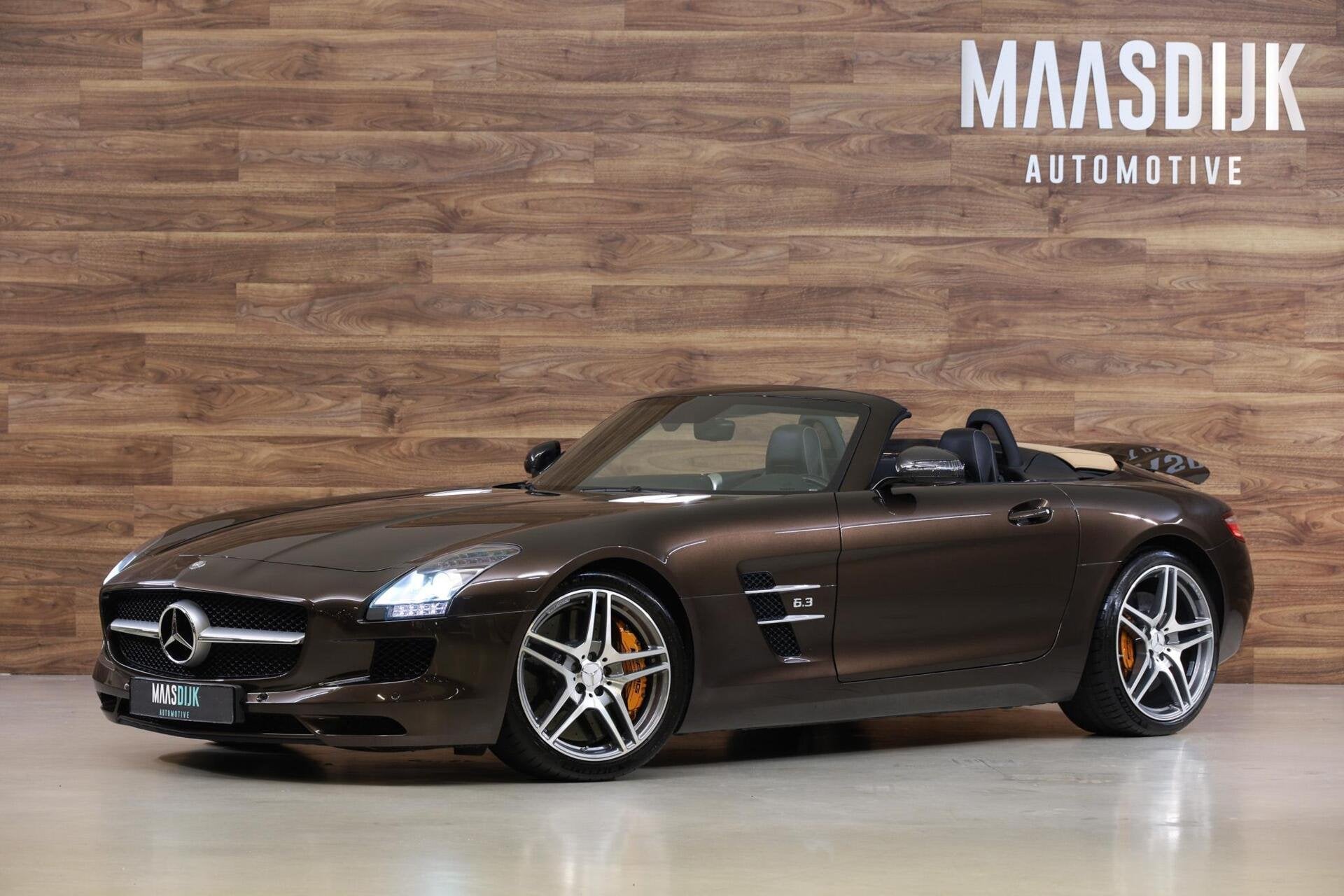Mercedes SLS Roadster 6.3 AMG|EU Spec|Full Carbon|Keramisch|, Automaat, Achterwielaandrijving, Gebruikt, Leder