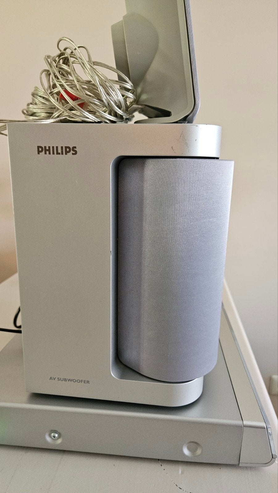 Philips Home Cinema Subwoover met DVD-speler en 5.1 geluid, Audio, Tv en Foto, Home Cinema-sets, Ophalen, Philips, Gebruikt, 5.1-systeem