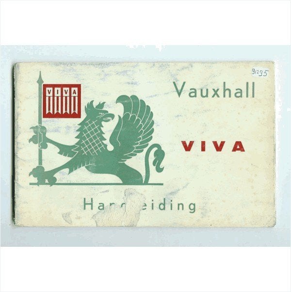 Vauxhall Viva HA Instructieboekje 1964 #1 Nederlands, Ophalen of Verzenden