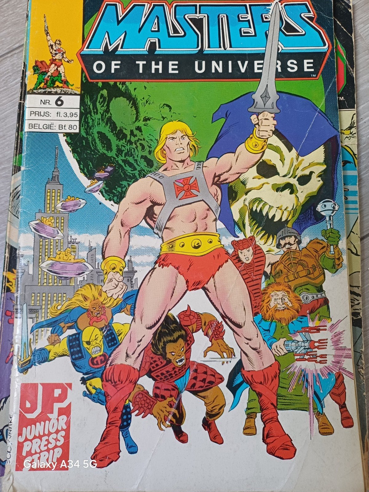 Masters of the Universe Stripboek Nr. 6 - He-Man, Boeken, Eén stripboek, Ophalen of Verzenden, Gelezen, Diverse
