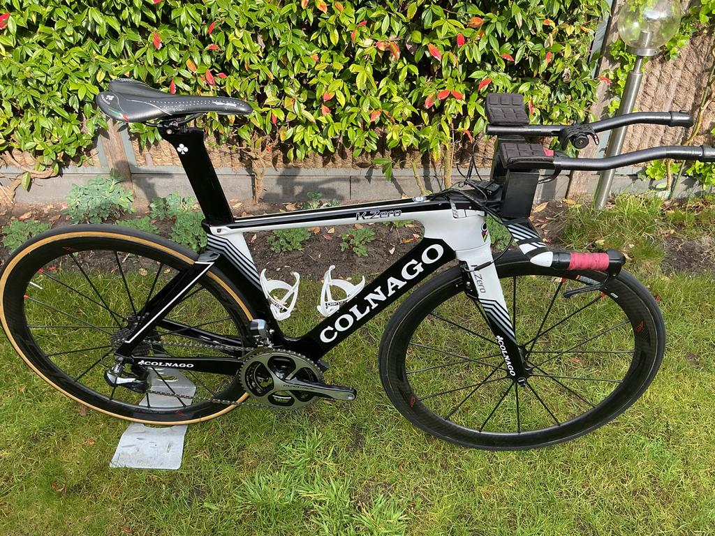 Colnago tijdrit / triathlon fiets ., 28 inch, Gebruikt, Carbon, Heren