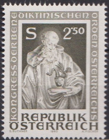 Oostenrijk 1980 EUROPA Conferentie Geestelijke, Verzenden, Postfris, Overige thema's