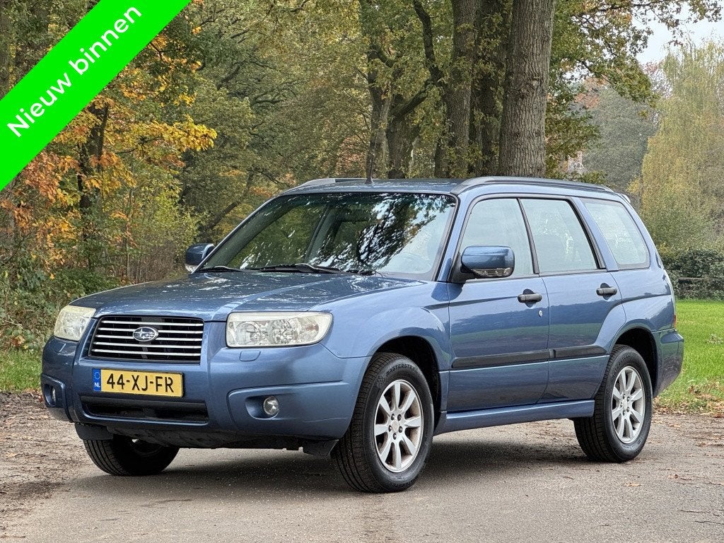 Subaru Forester 2.0 X Comfort Pack Volledig onderhouden, Auto's, 1380 kg, Gebruikt, 4 cilinders, Blauw