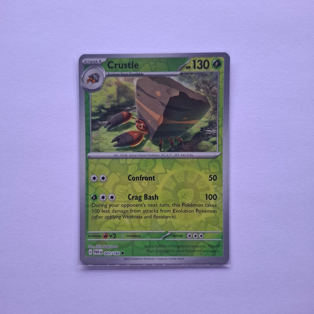 PAR Crustle 007/182 - reverse holo, Ophalen of Verzenden, Nieuw, Losse kaart