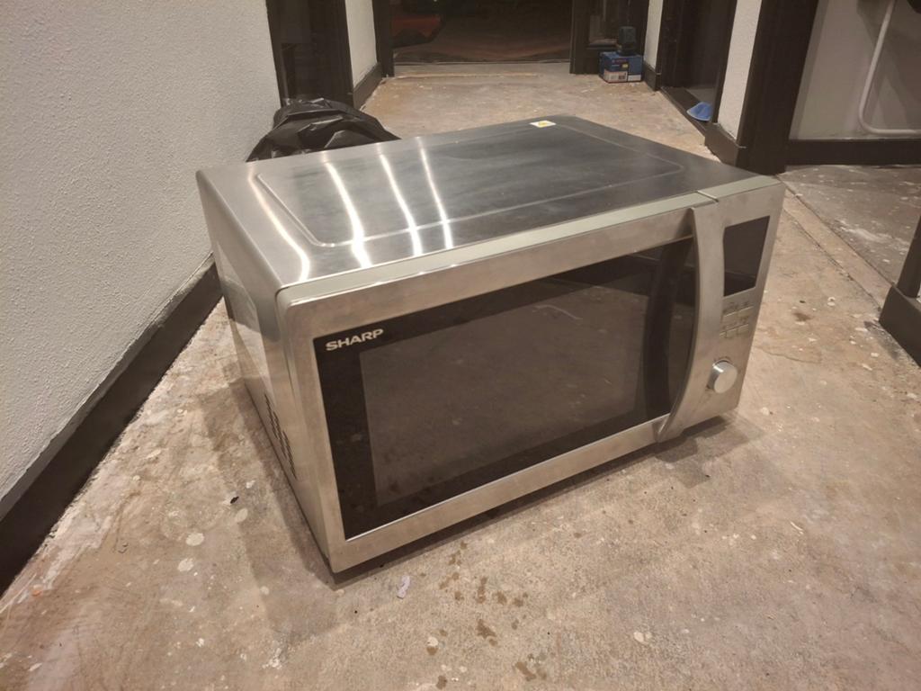 Sharp magnetron, Ophalen, Gebruikt