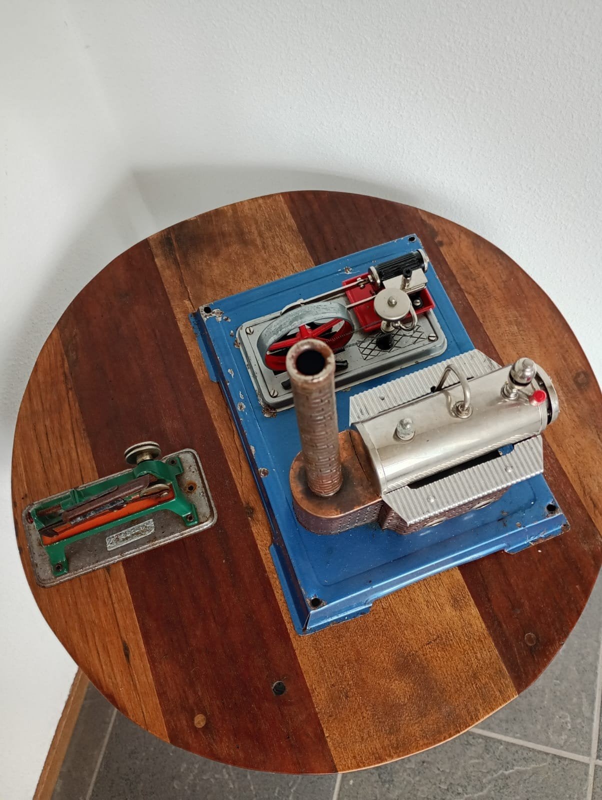 Wilesco Stoommachine met accessoires., Antiek en Kunst, Ophalen of Verzenden