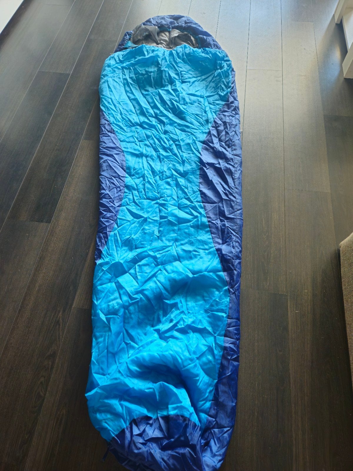 Crivit Outdoor blauwe slaapzak, Ophalen of Verzenden, Gebruikt