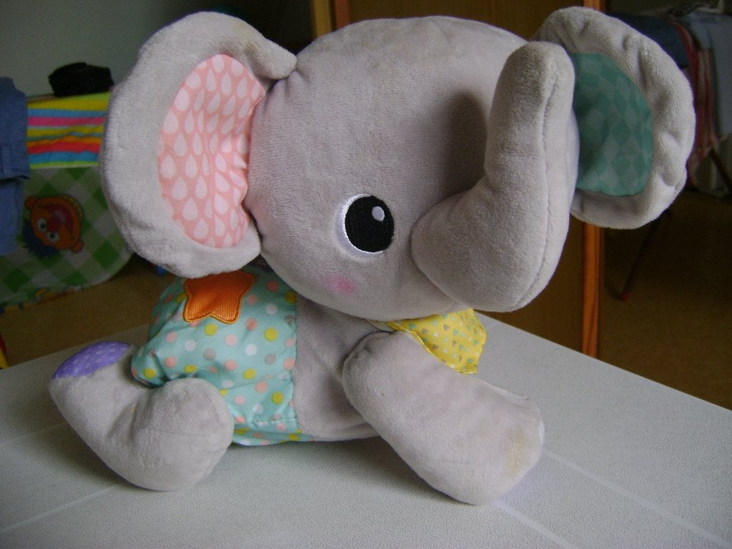 vitech kruip en leer baby olifant  27lx24h muziek en geluid, Kinderen en Baby's, Speelgoed | Vtech, Ophalen of Verzenden, Zo goed als nieuw