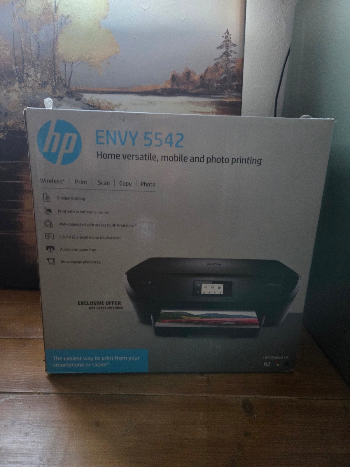 HP Envy 5542 All-in-One Printer - Draadloos & Foto, Inkjetprinter, All-in-one, Ophalen of Verzenden, HP