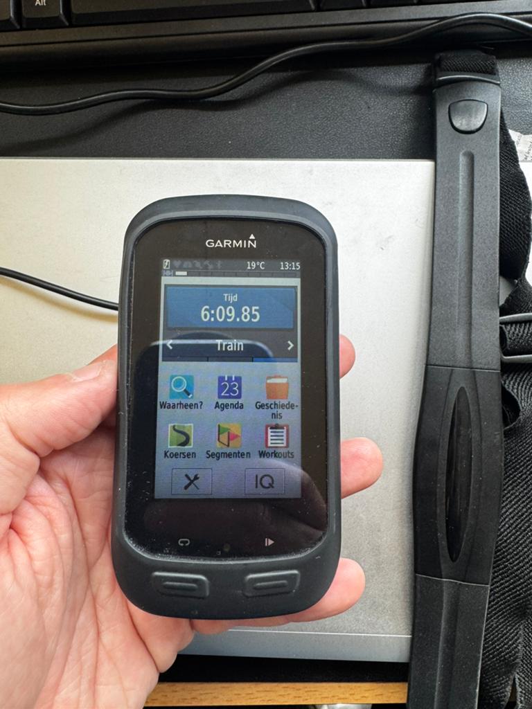 Garmin edge 1000 met hartslagmeter HRM1b, Ophalen of Verzenden, Draadloos, Zo goed als nieuw