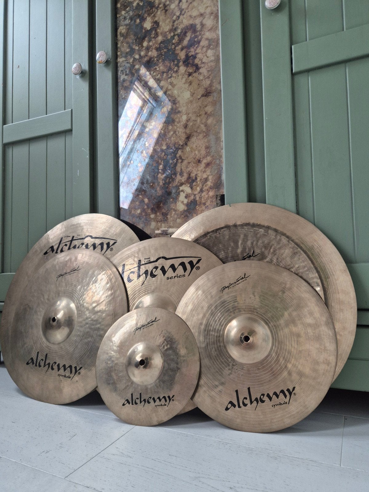 Cymbal (bekken) set alchemy professional /  istanbul agop, Muziek en Instrumenten, Ophalen, Overige merken