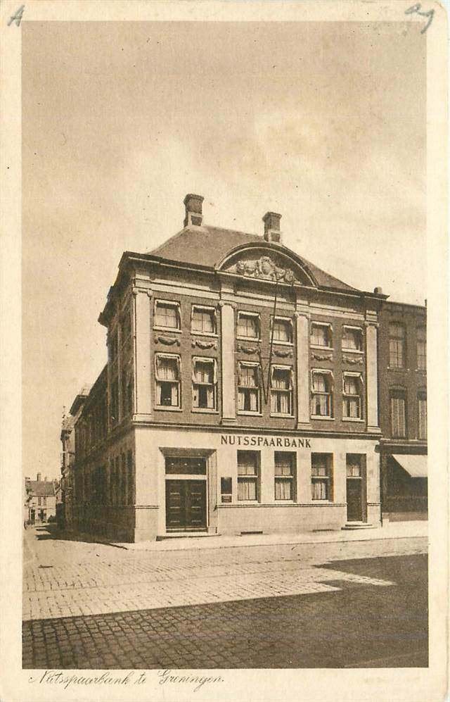 304-203-027 Groningen Nutsspaarbank, Verzenden, Voor 1920, Groningen