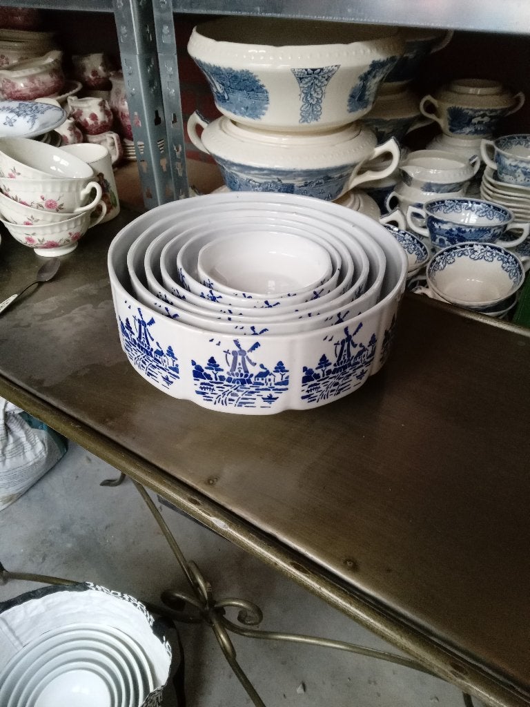 prachtige gave set nestschalen, Antiek en Kunst, Ophalen of Verzenden