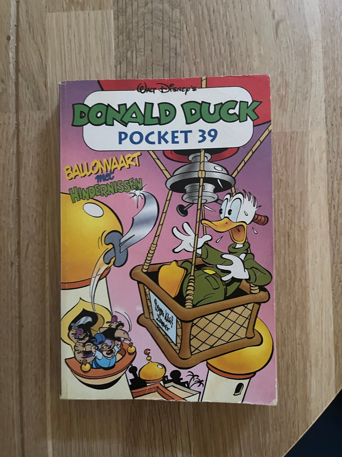 Donald Duck Pocket 39 - Ballonvaart met Hindernissen, Eén stripboek, Ophalen of Verzenden, Gelezen