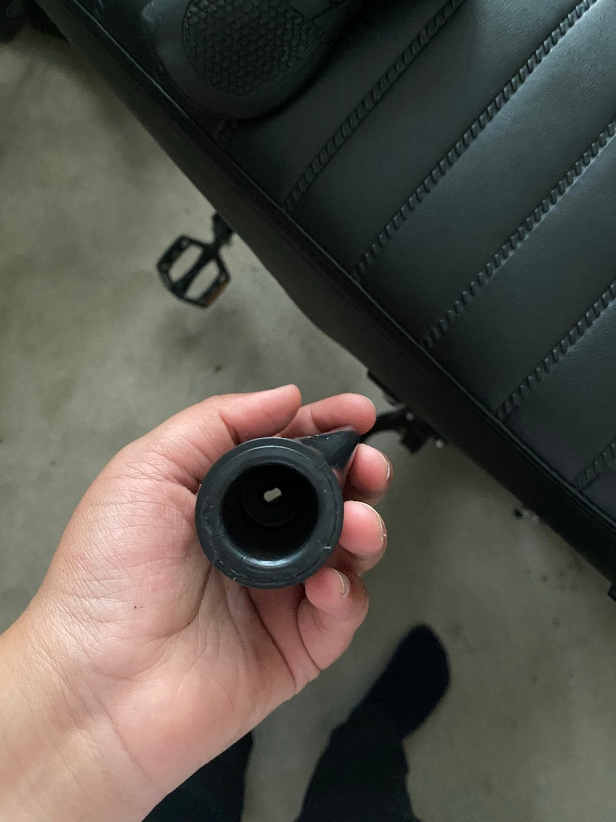 Ergonomische handvatten voor fiets, Overige typen, Ophalen of Verzenden, Zo goed als nieuw, Rubber