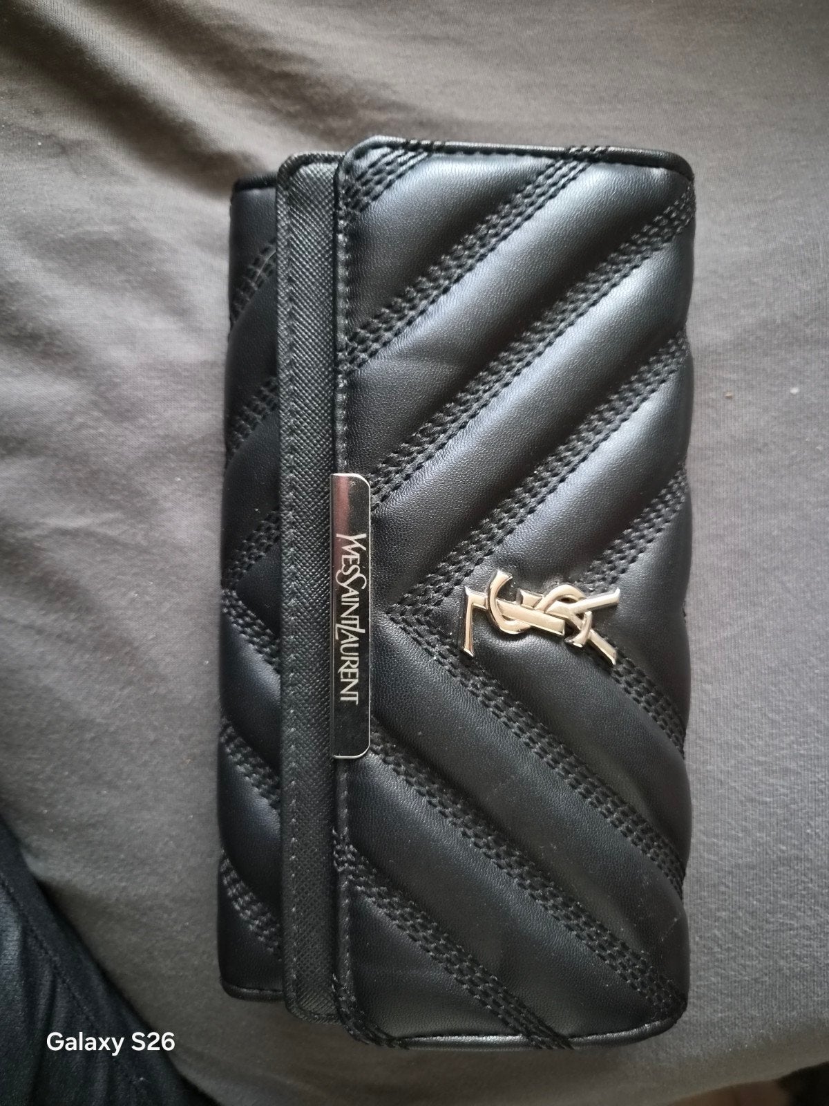 yves saint laurent portemonnee, Sieraden, Tassen en Uiterlijk, Overige merken, Zwart, Nieuw, Ophalen of Verzenden