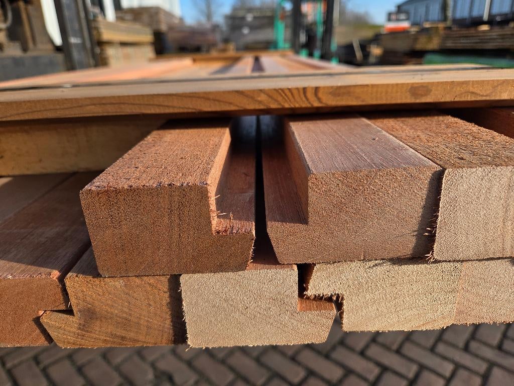 Meranti raamprofiel rp1 - nr: HB38, Ophalen, Palen, Nieuw, Hardhout