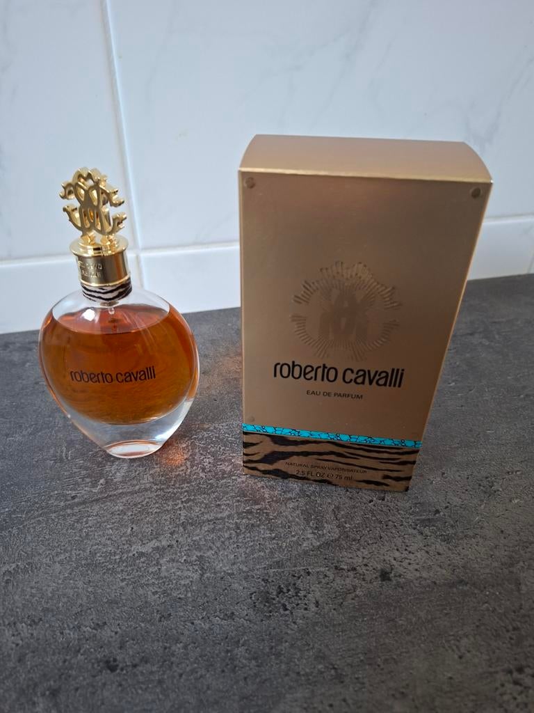 Roberto Cavalli Eau de Parfum Dames 75 ml, Sieraden, Tassen en Uiterlijk, Uiterlijk | Parfum, Ophalen, Zo goed als nieuw