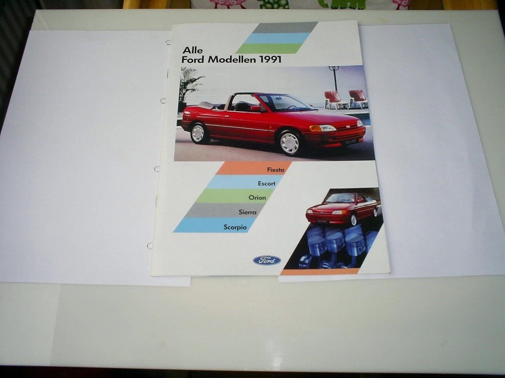 Alle Ford Modellen o.a. Sierra Cosworth / Scorpio Cosworth, Verzenden, Zo goed als nieuw, Ford