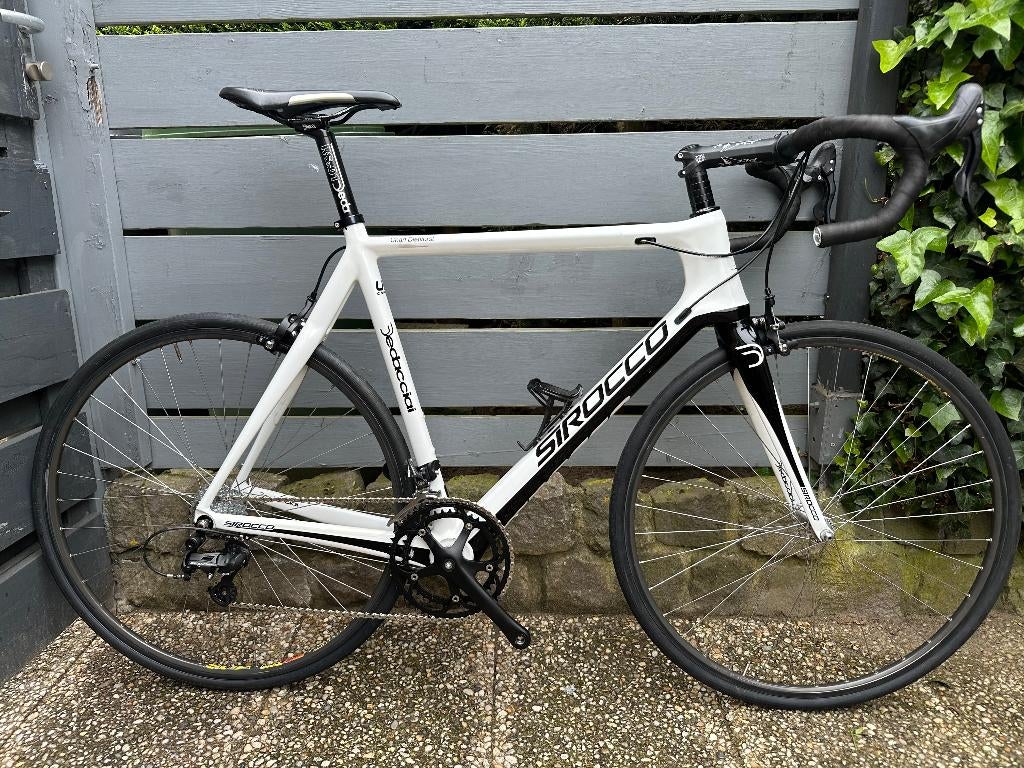 CARBON RACEFIETS SIROCCO SR MONZA 59 cm., Fietsen en Brommers, Overige merken, 28 inch, Gebruikt, Carbon
