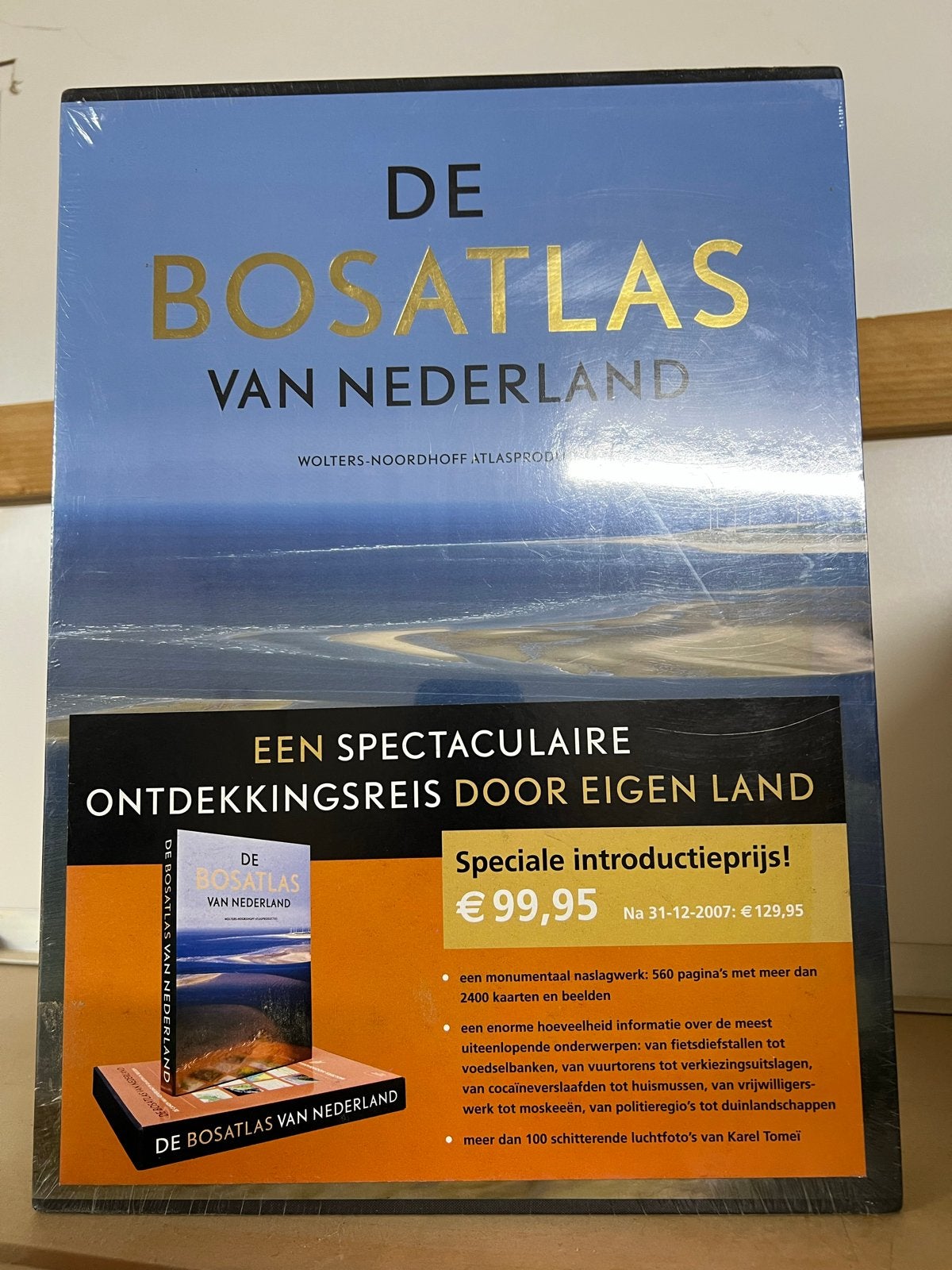 De Bosatlas van Nederland - Nieuw in verpakking, Ophalen, Bosatlas, 2000 tot heden, Nieuw