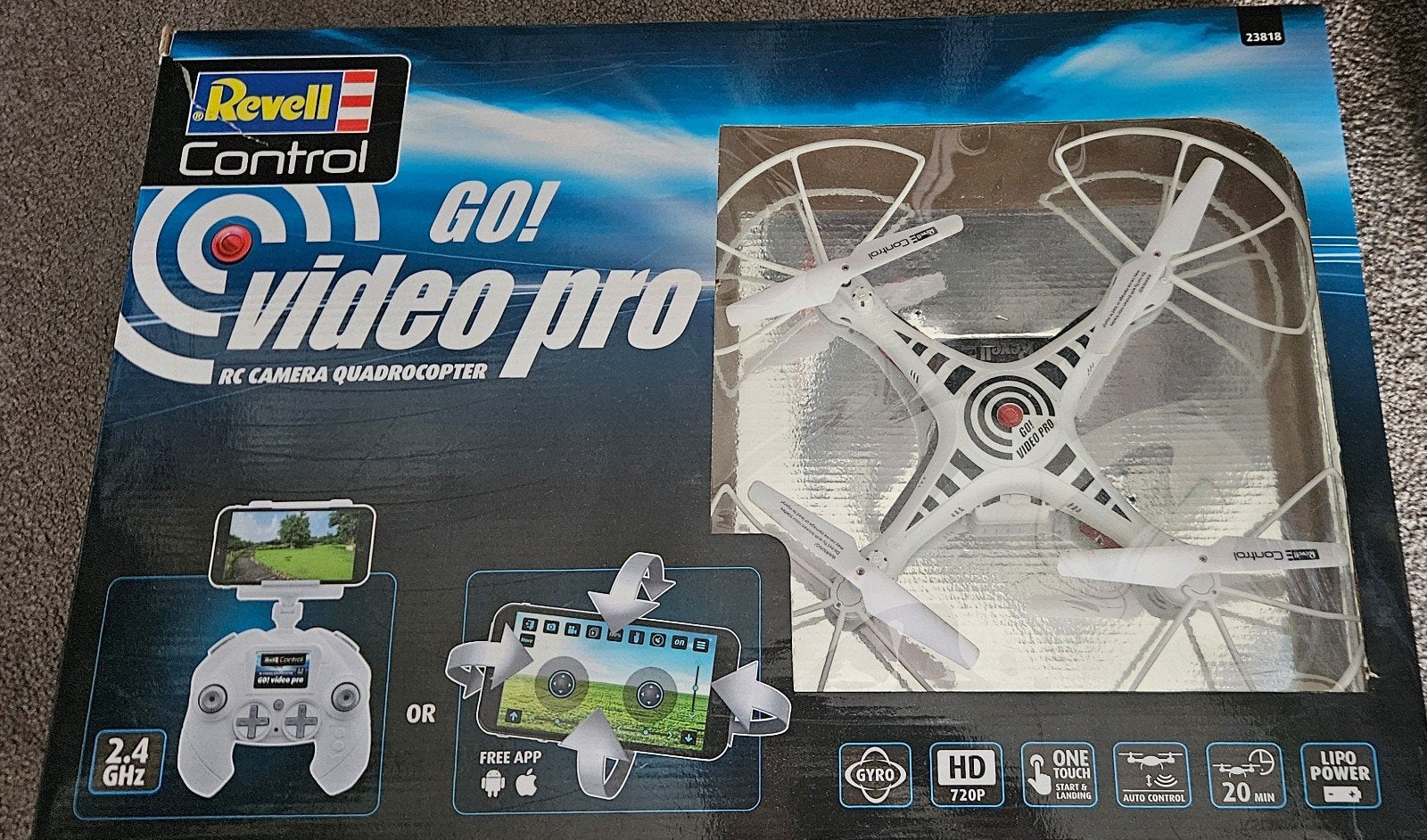 Revell Control Video Pro RC Camera Quadrocopter Drone, Audio, Tv en Foto, Drones, Ophalen of Verzenden