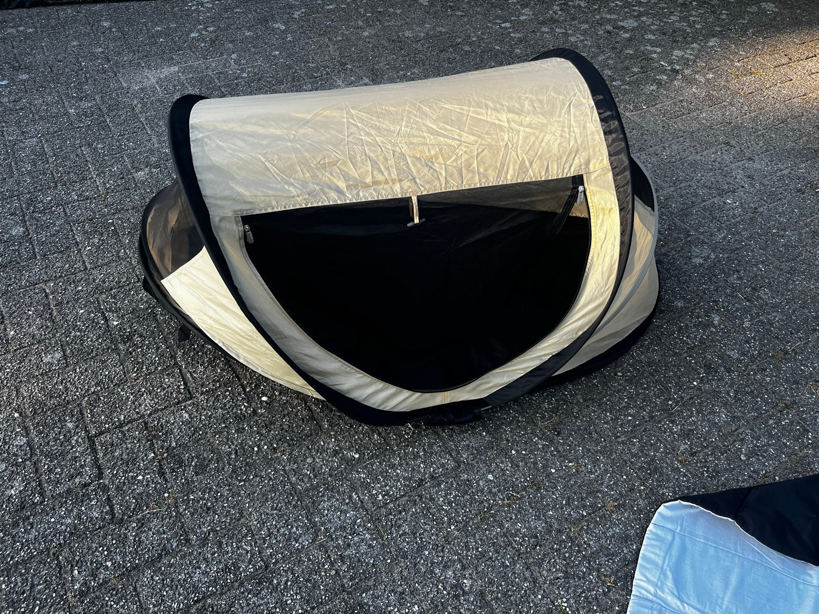 Deryan Baby Luxe Reisbedje/Tentje met Slaapzak, Ophalen, Gebruikt