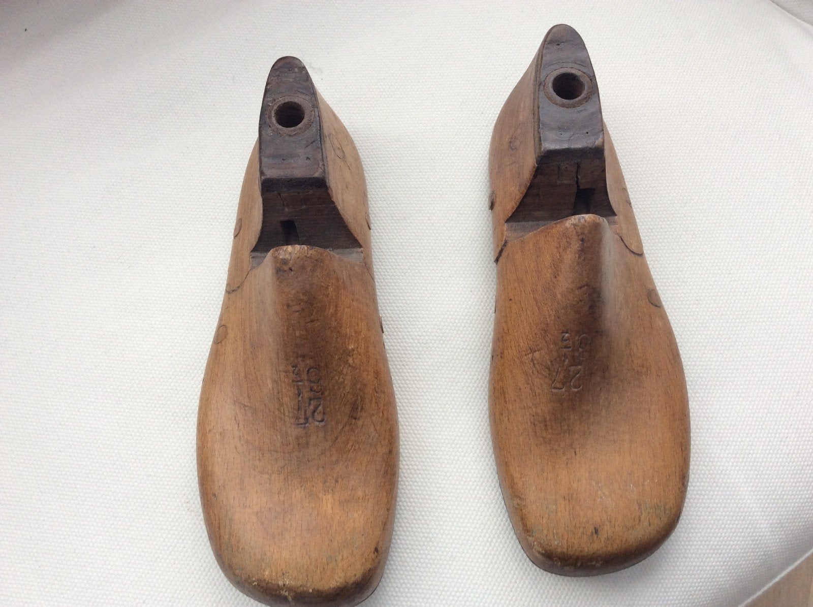 Houten schoenleesten voor decoratie, Antiek en Kunst, Curiosa en Brocante, Ophalen