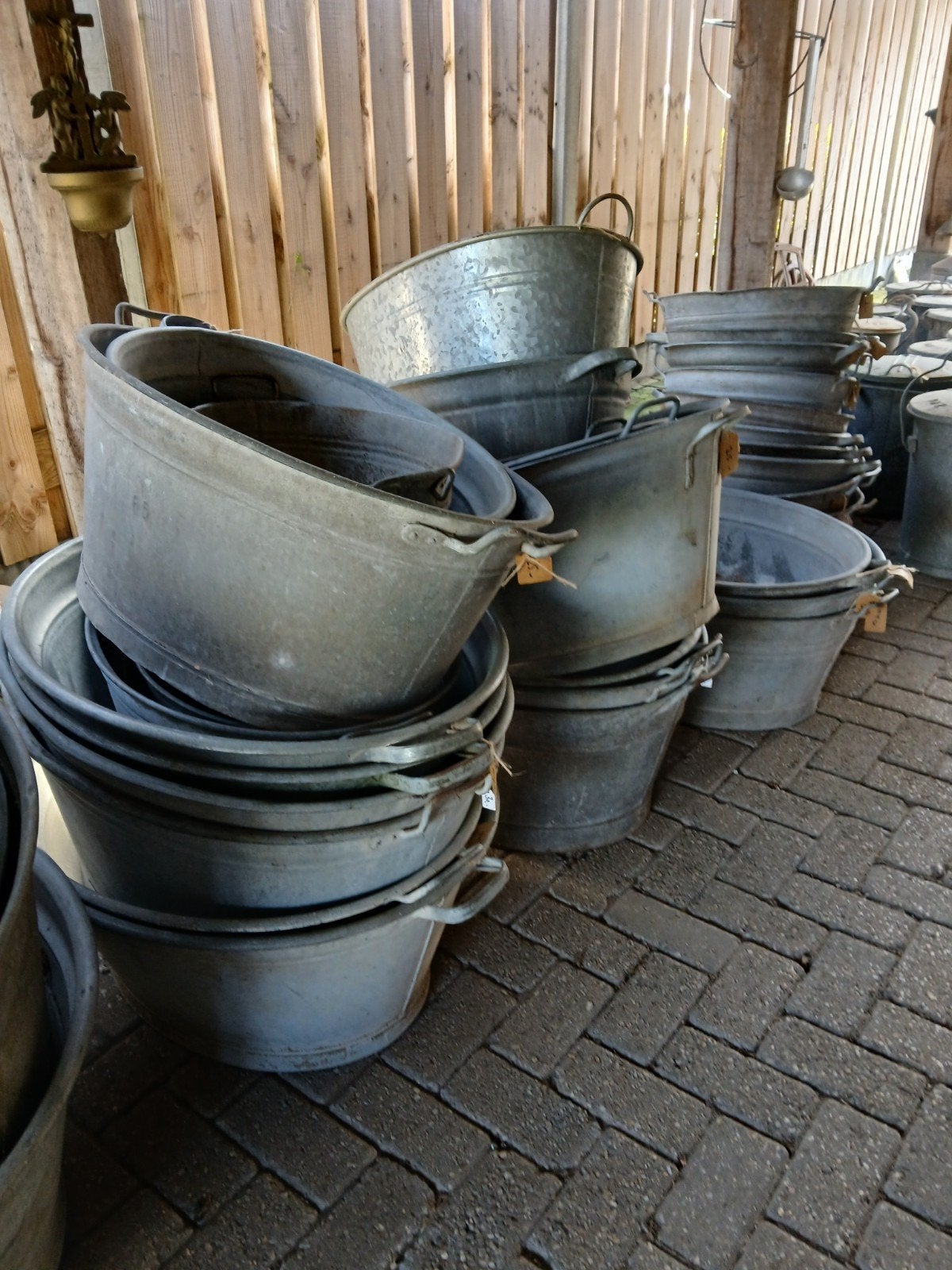 Zinken teilen, Ophalen, Rond, Metaal, Minder dan 30 cm