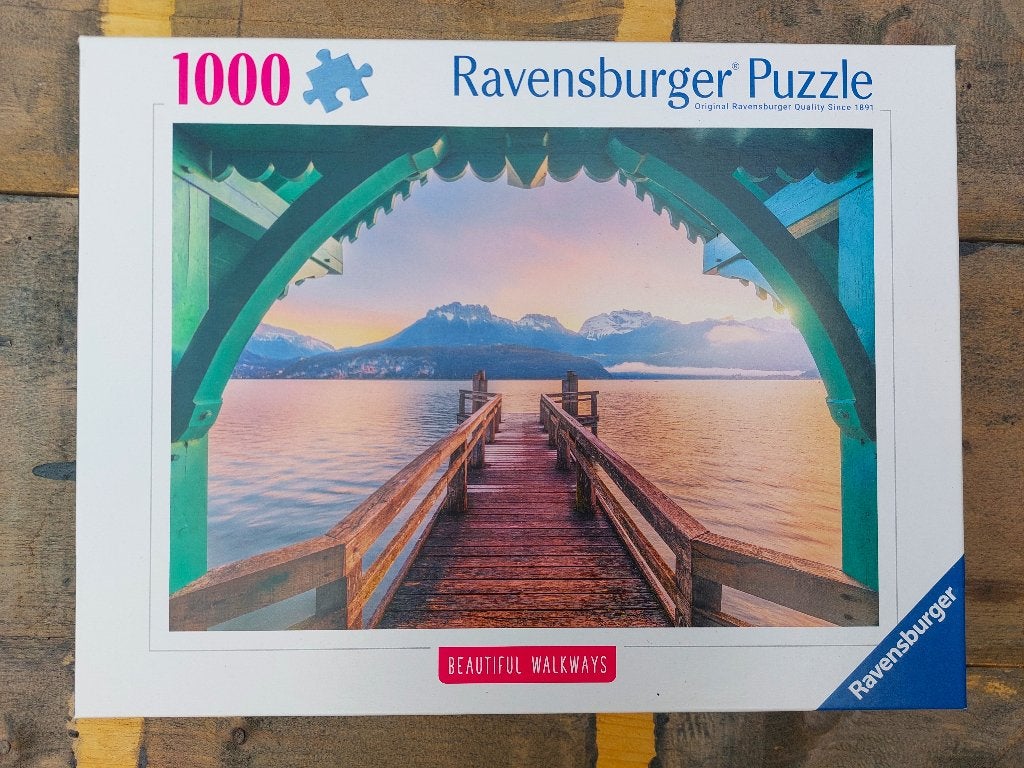 Puzzel Annecy 1000 stukken, Ophalen of Verzenden, 500 t/m 1500 stukjes, Zo goed als nieuw, Legpuzzel