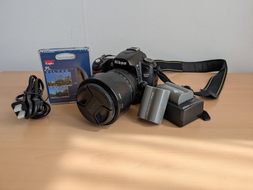 Nikon D80 spiegelreflexcamera set + lens en extra's, Audio, Tv en Foto, Fotocamera's Digitaal, Ingebouwde flitser, Spiegelreflex
