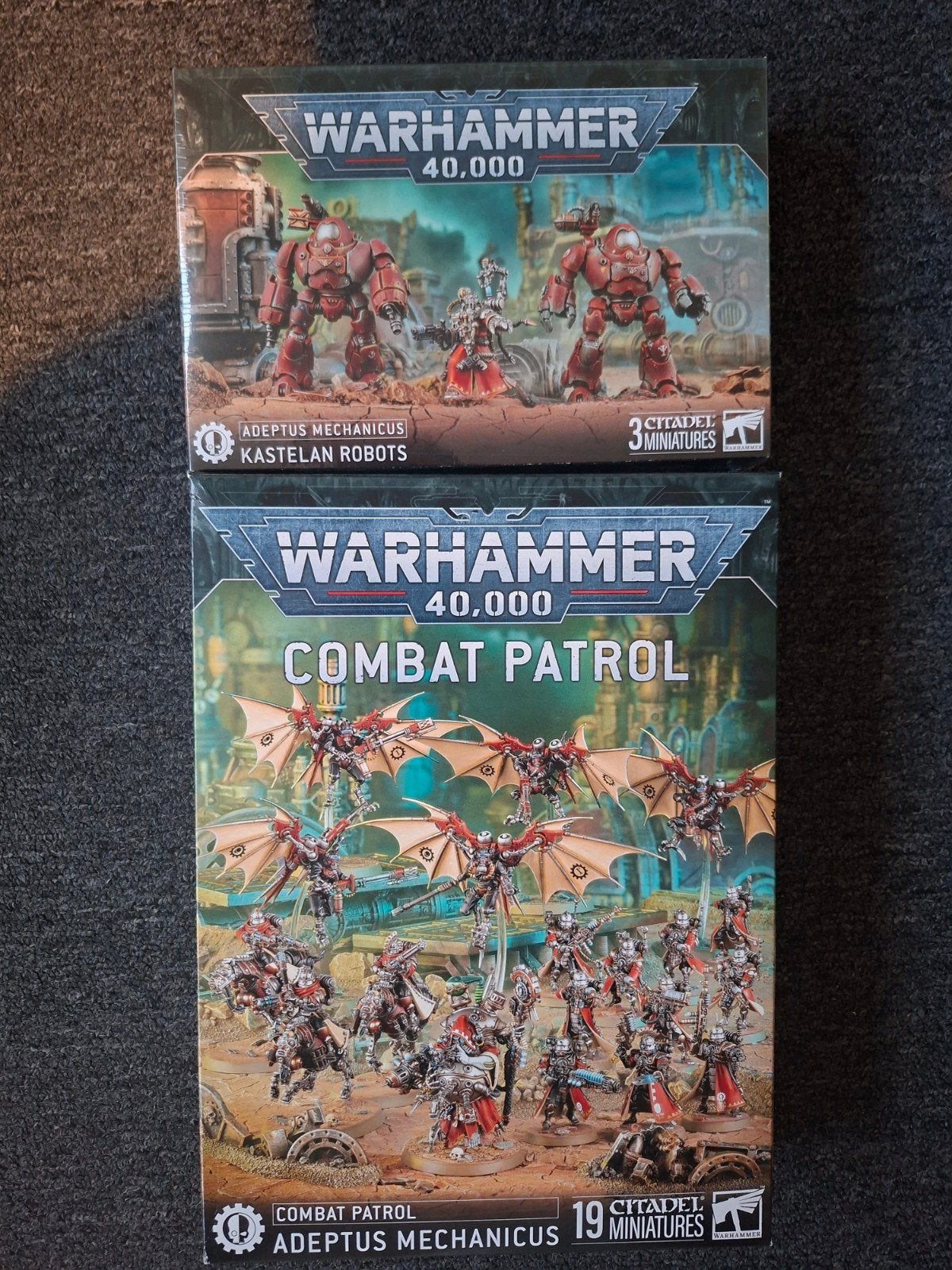Warhammer 40K Mechanicus Combat Patrol + Kastelan, Hobby en Vrije tijd, Wargaming, Ophalen of Verzenden